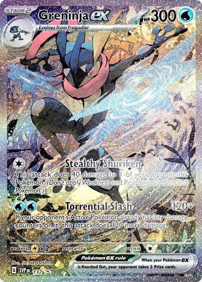 ポケモンカード Greninja ex SVP EN 132 Greninja ex - 132 [SVP - 132] – The champion's gallery