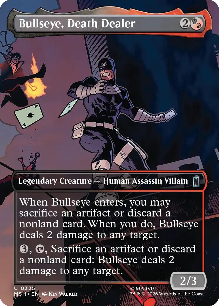 Bullseye, Death Dealer (Borderless)