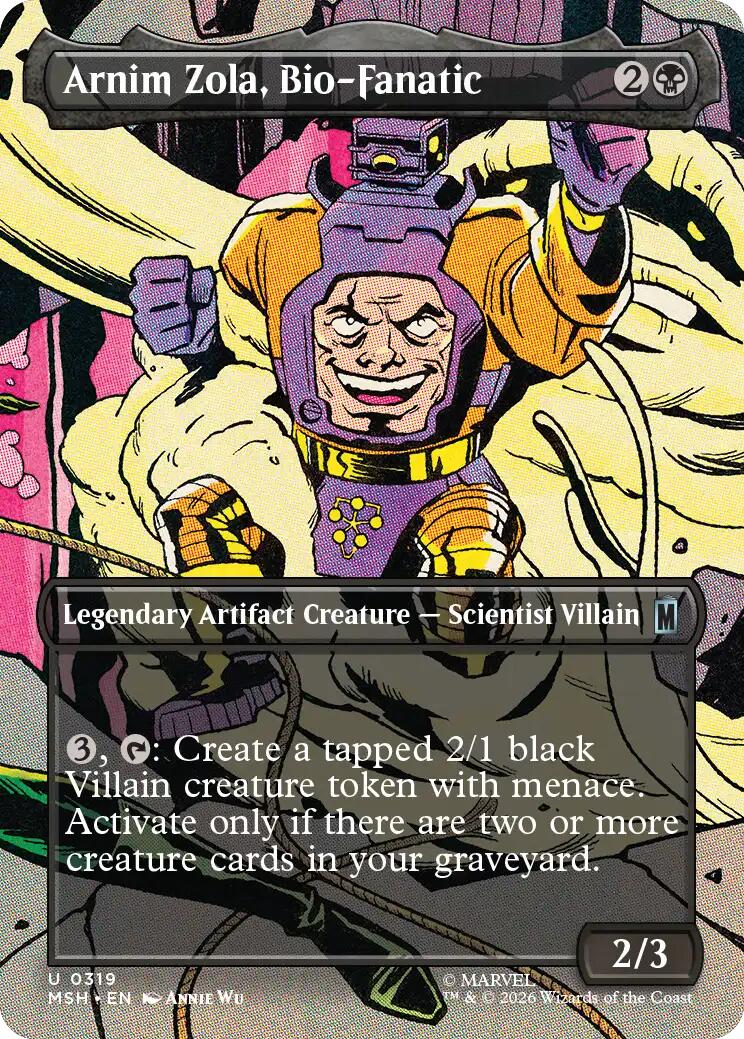Arnim Zola, Bio-Fanatic (Borderless)