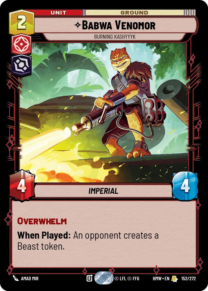 Babwa Venomor - Burning Kashyyyk