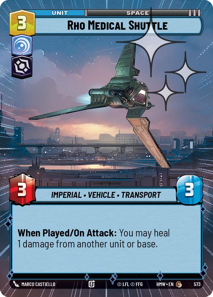 Rho Medical Shuttle (Hyperspace Foil)