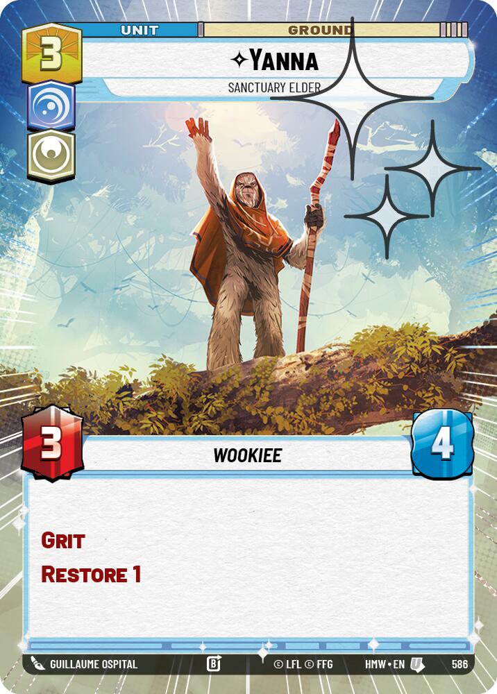 Yanna - Sanctuary Elder (Hyperspace Foil)