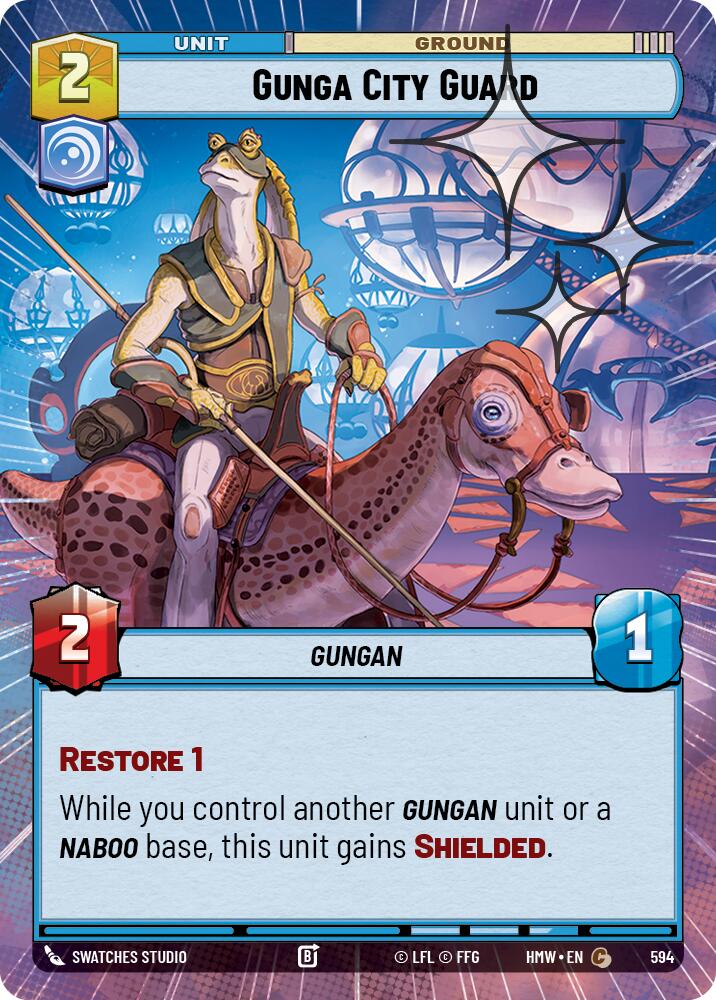 Gunga City Guard (Hyperspace Foil)