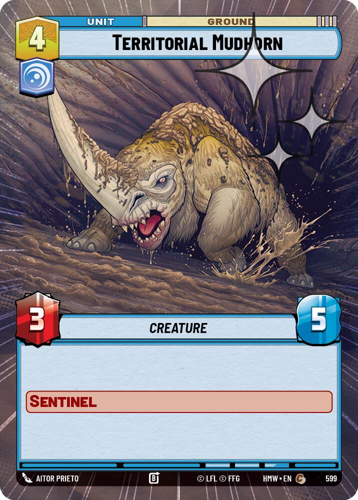 Territorial Mudhorn (Hyperspace Foil)