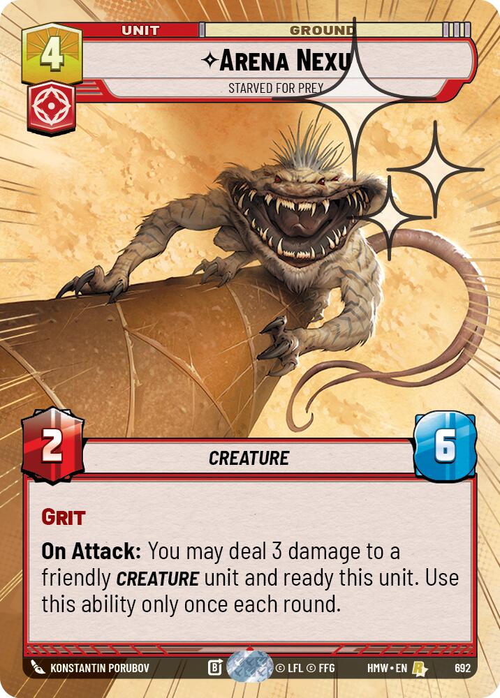 Arena Nexu - Starved for Prey (Hyperspace Foil)