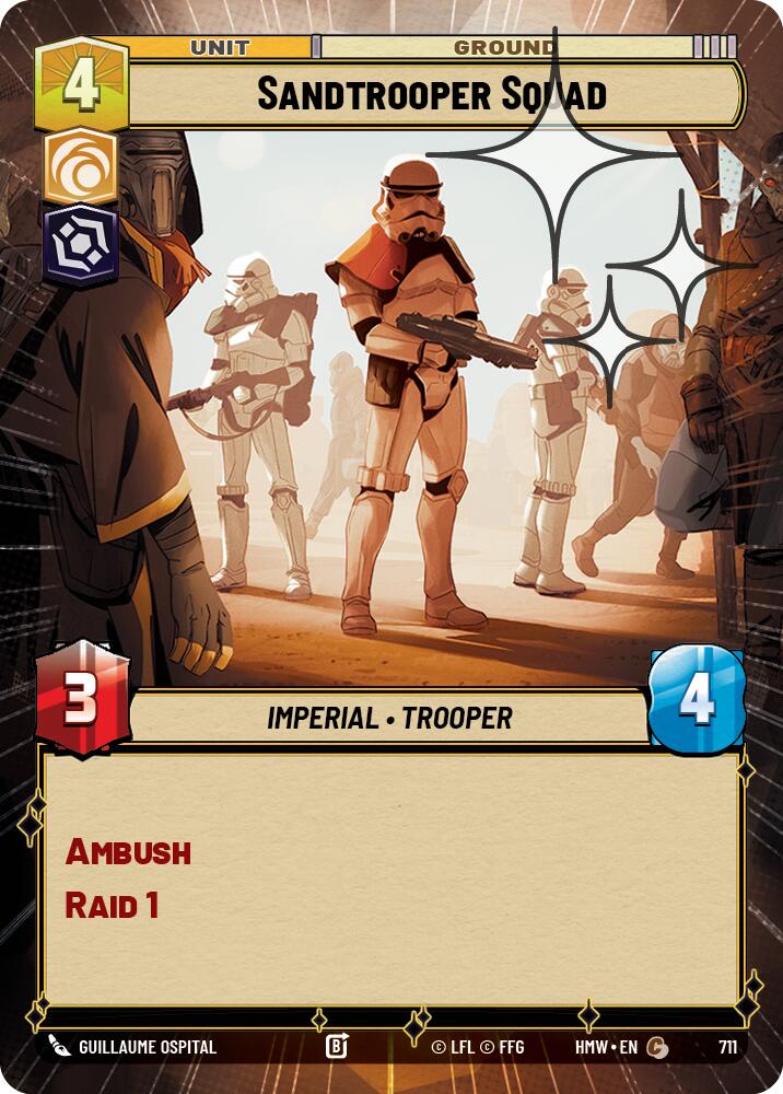 Sandtrooper Squad (Hyperspace Foil)