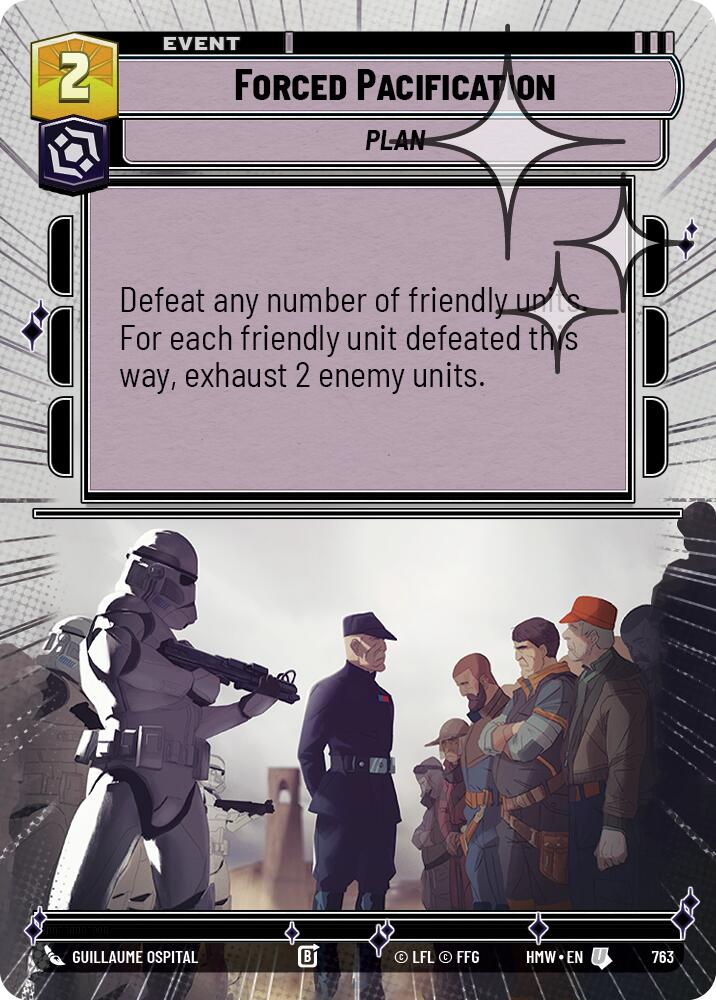 Forced Pacification (Hyperspace Foil)