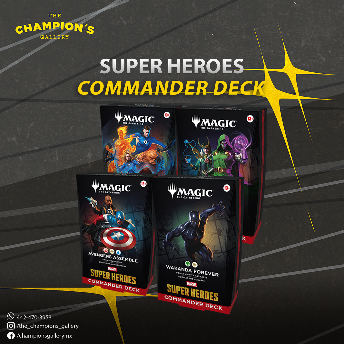 MTG: Marvel super heroes - Commander deck