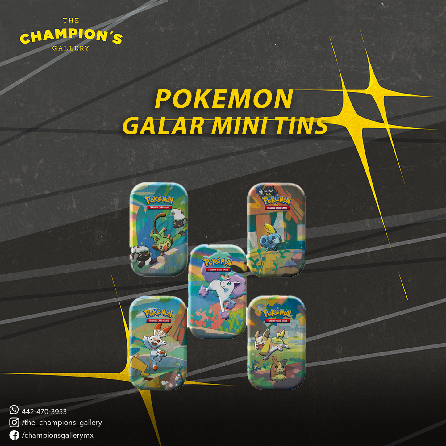 Galar pals - Mini tin