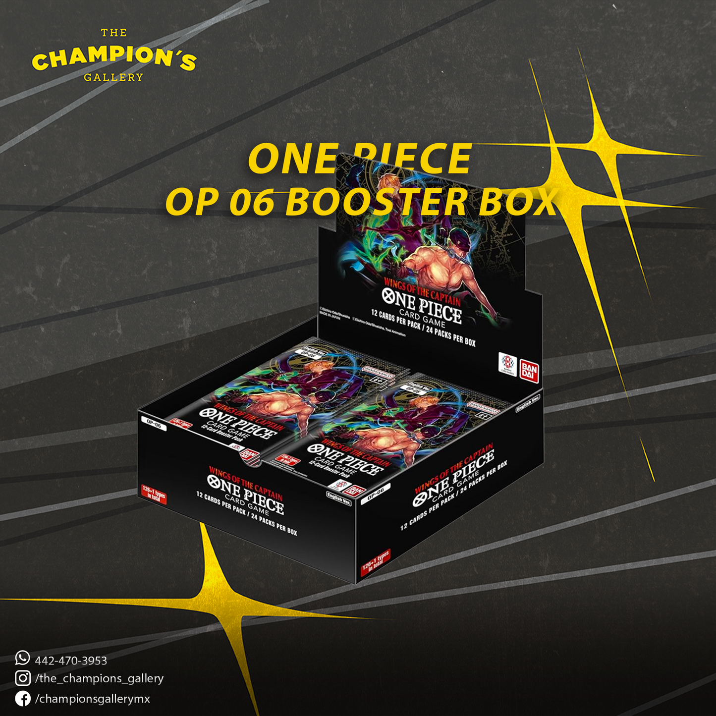 Wings Of The Captain - OP06 - Booster box