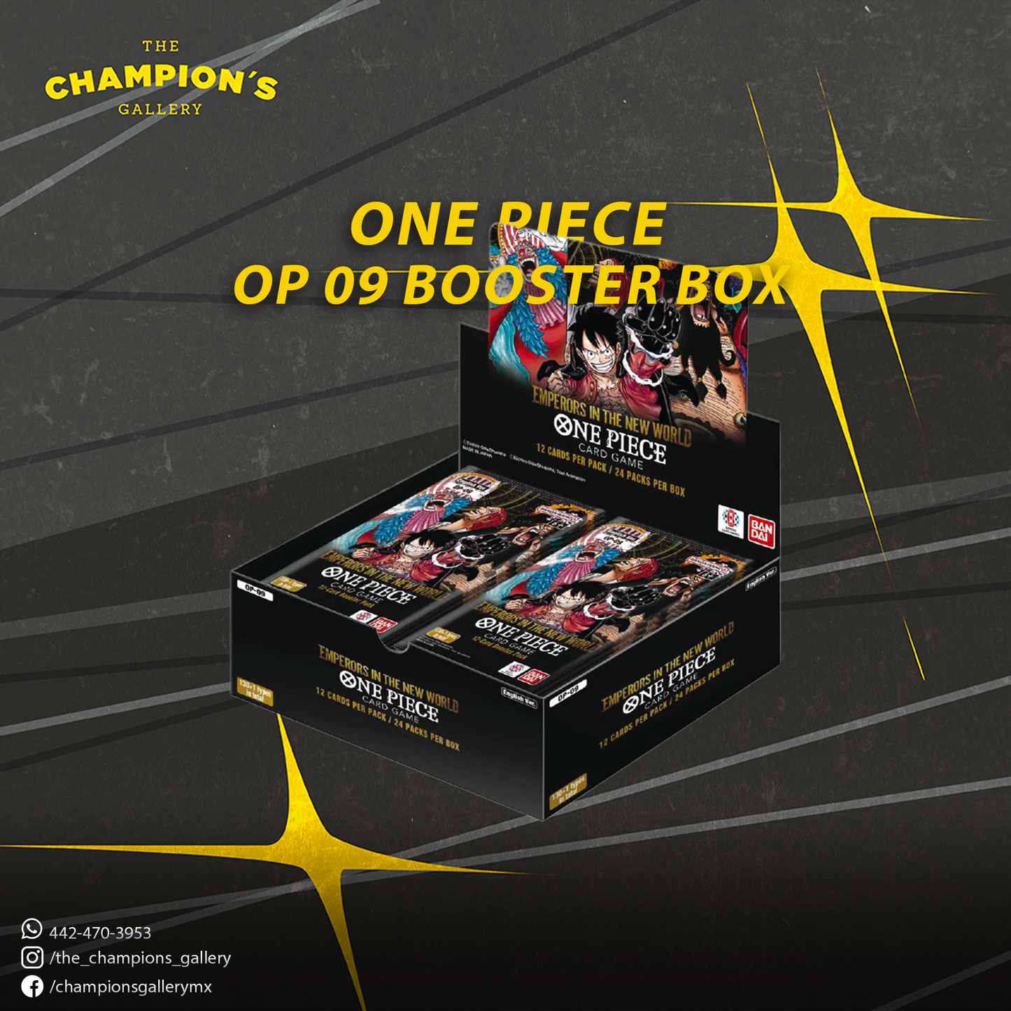 The Four Emperors - OP09 - Booster box