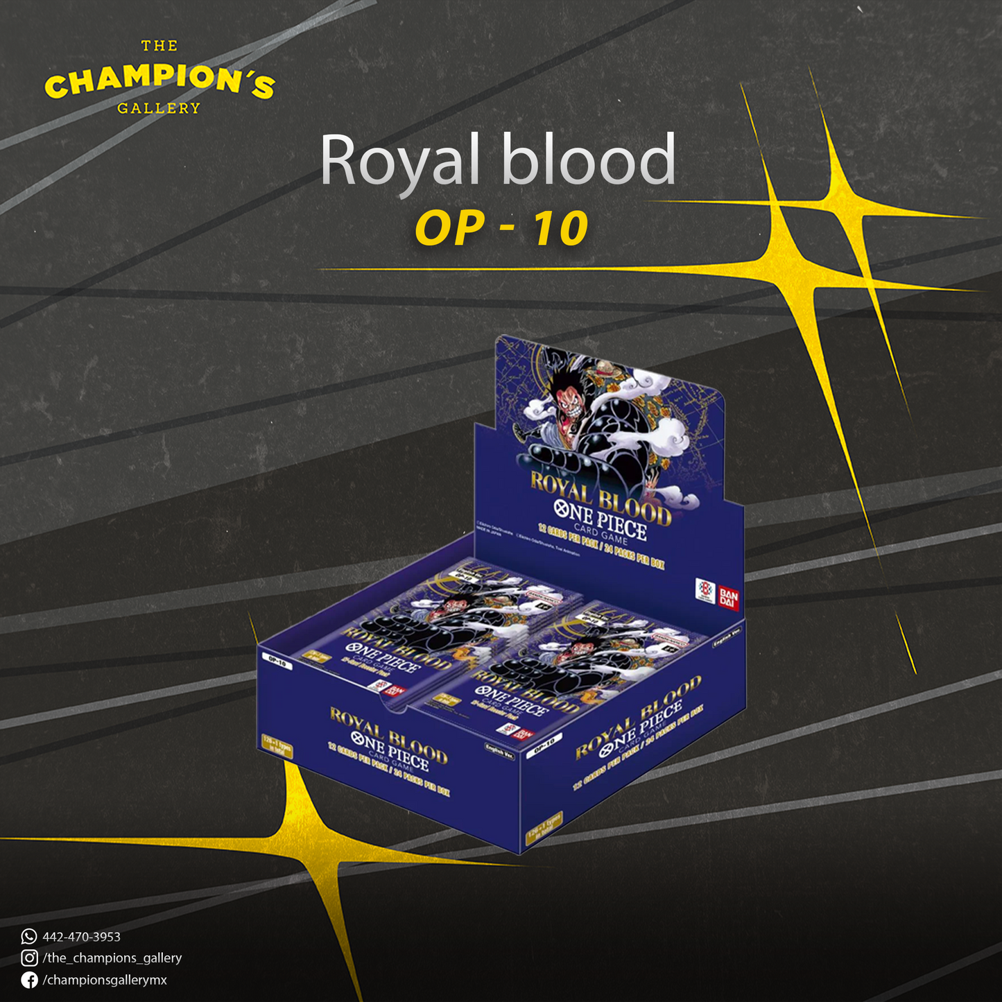 Royal blood - OP10 - Booster box