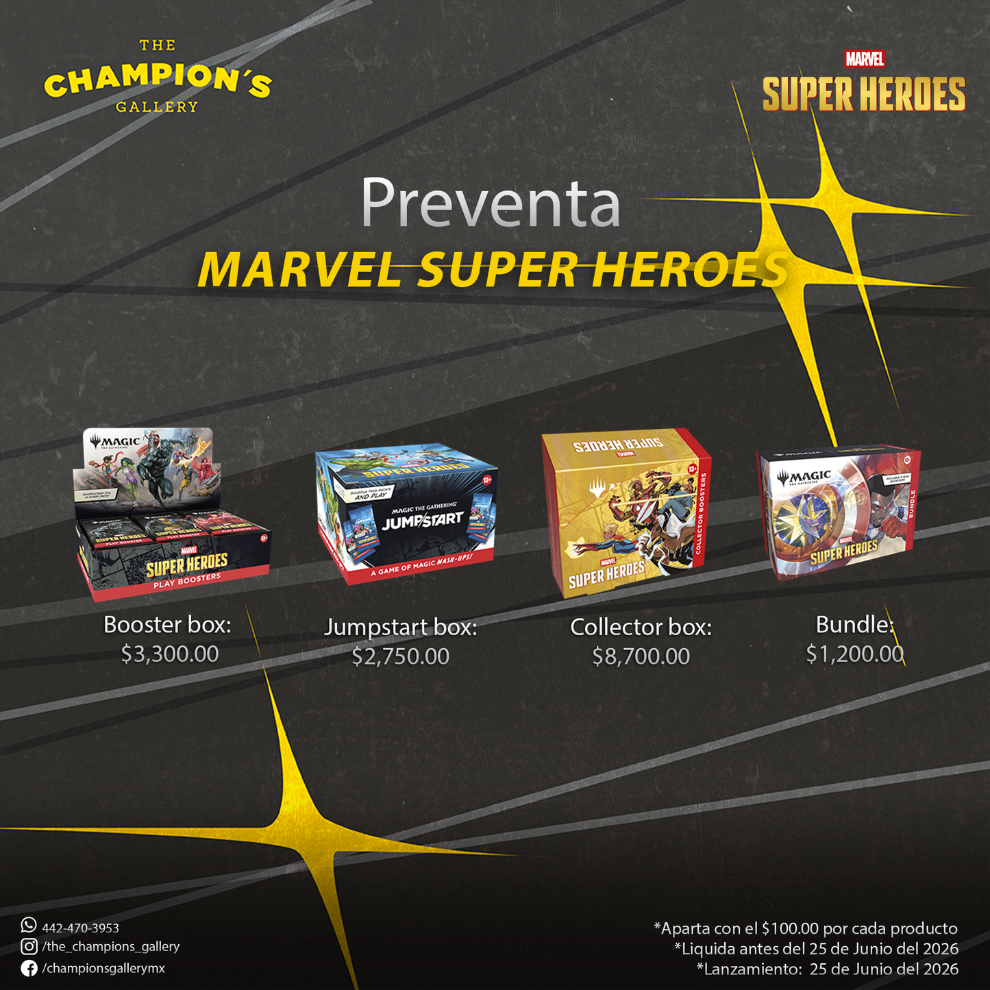 Preventa - MTG: Marvel super heroes