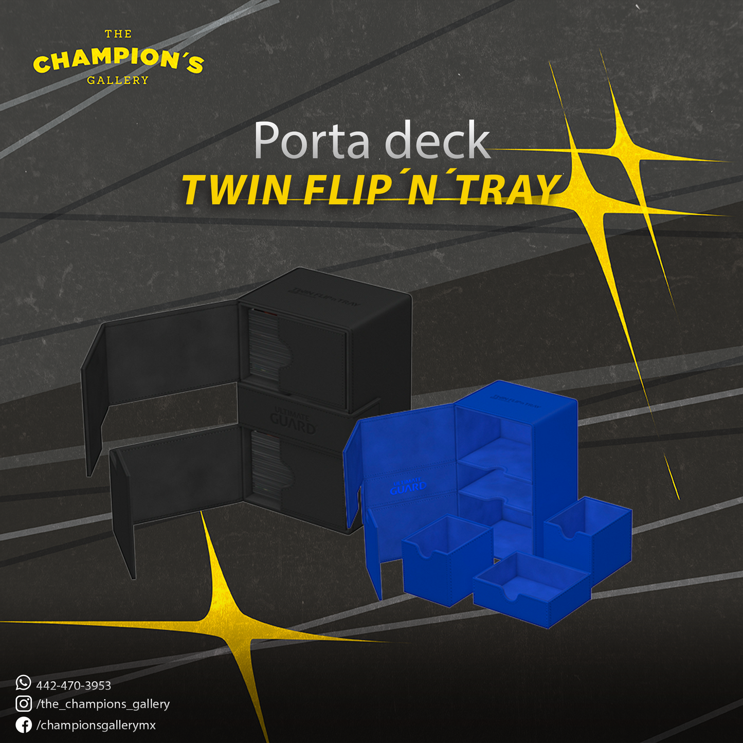 Twin Flip´n´Tray 160+ Standard Size Monocolor