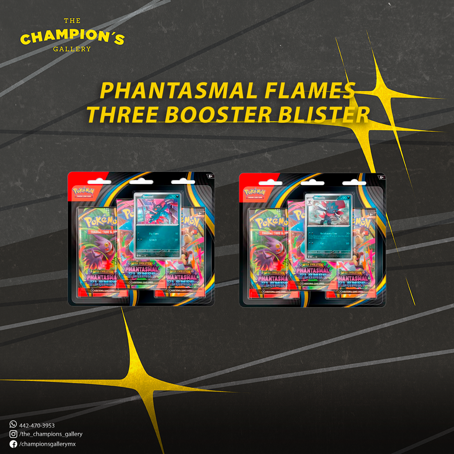 Phantasmal flames - Three booster blister
