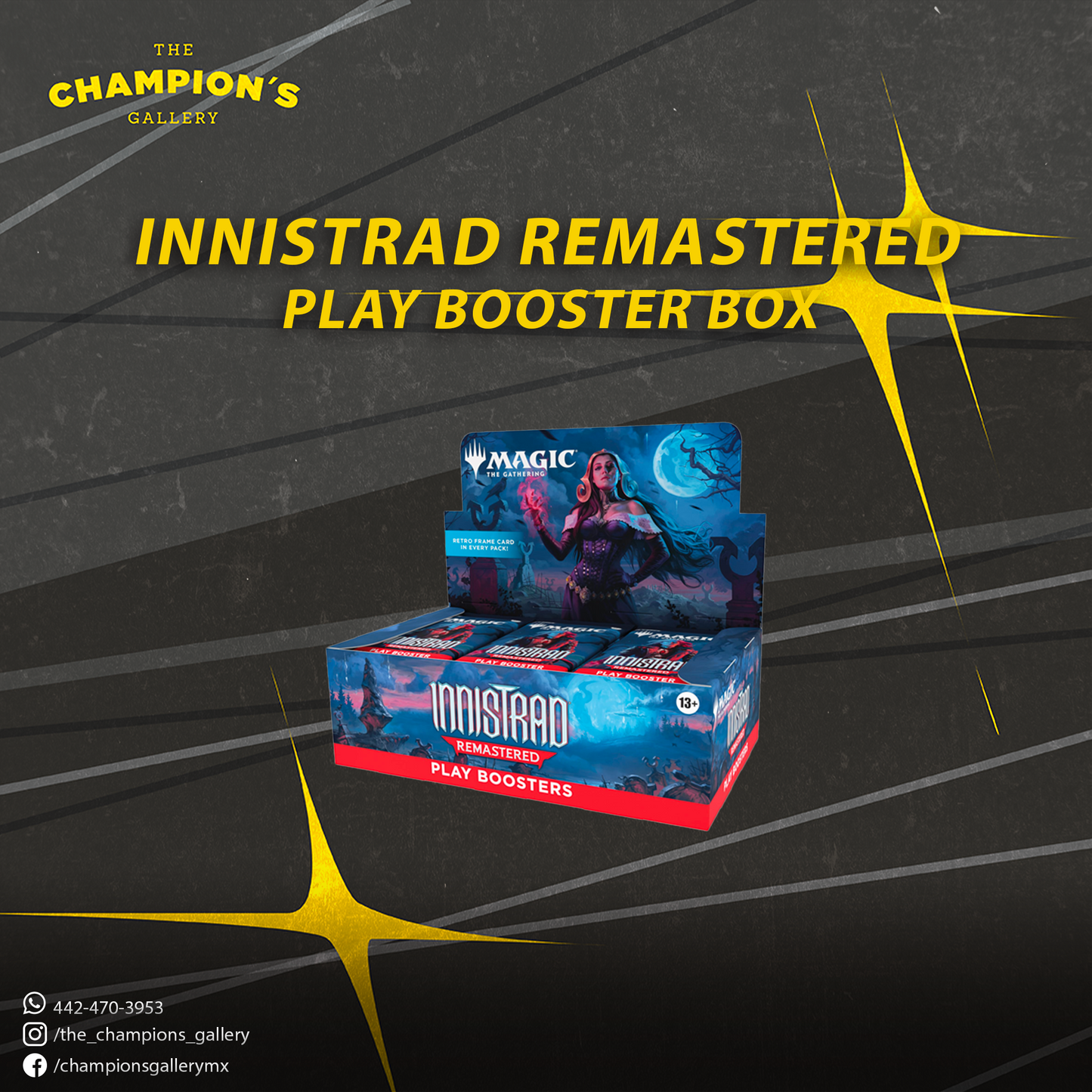 Innistrad remastered - Play Booster box (español)