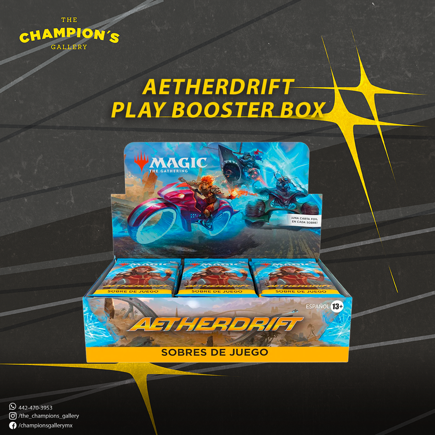 Aetherdrift - booster box - español
