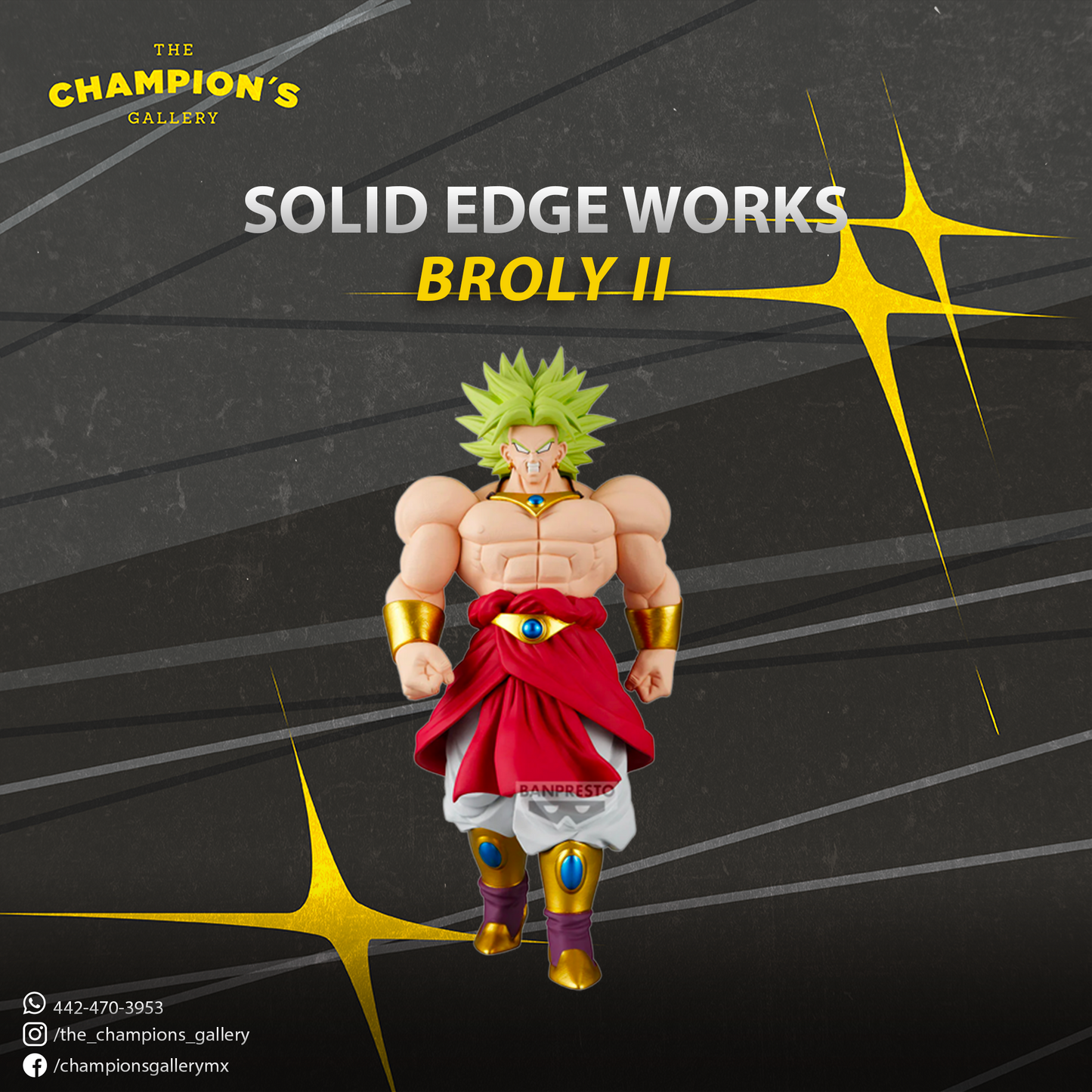 DRAGON BALL Z SOLID EDGE WORKS BROLY II