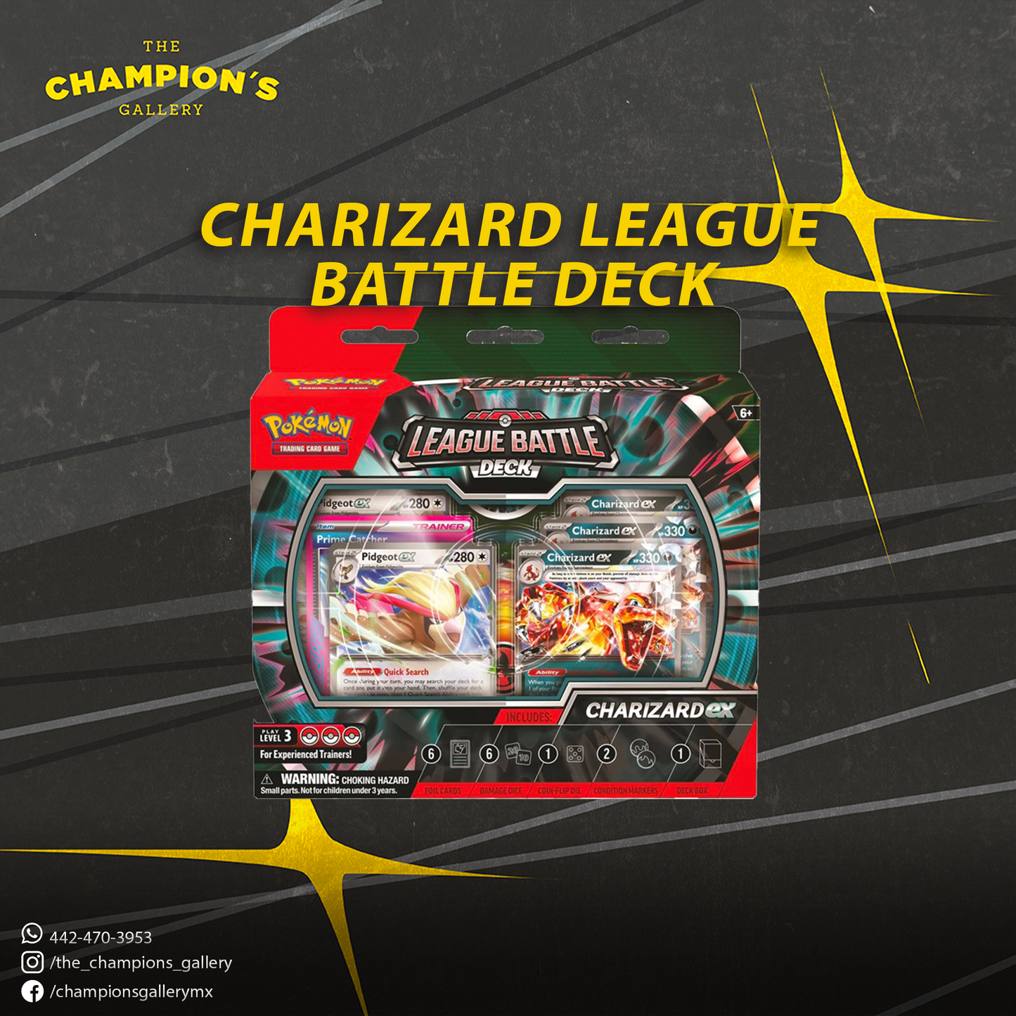 Charizard EX League battle deck