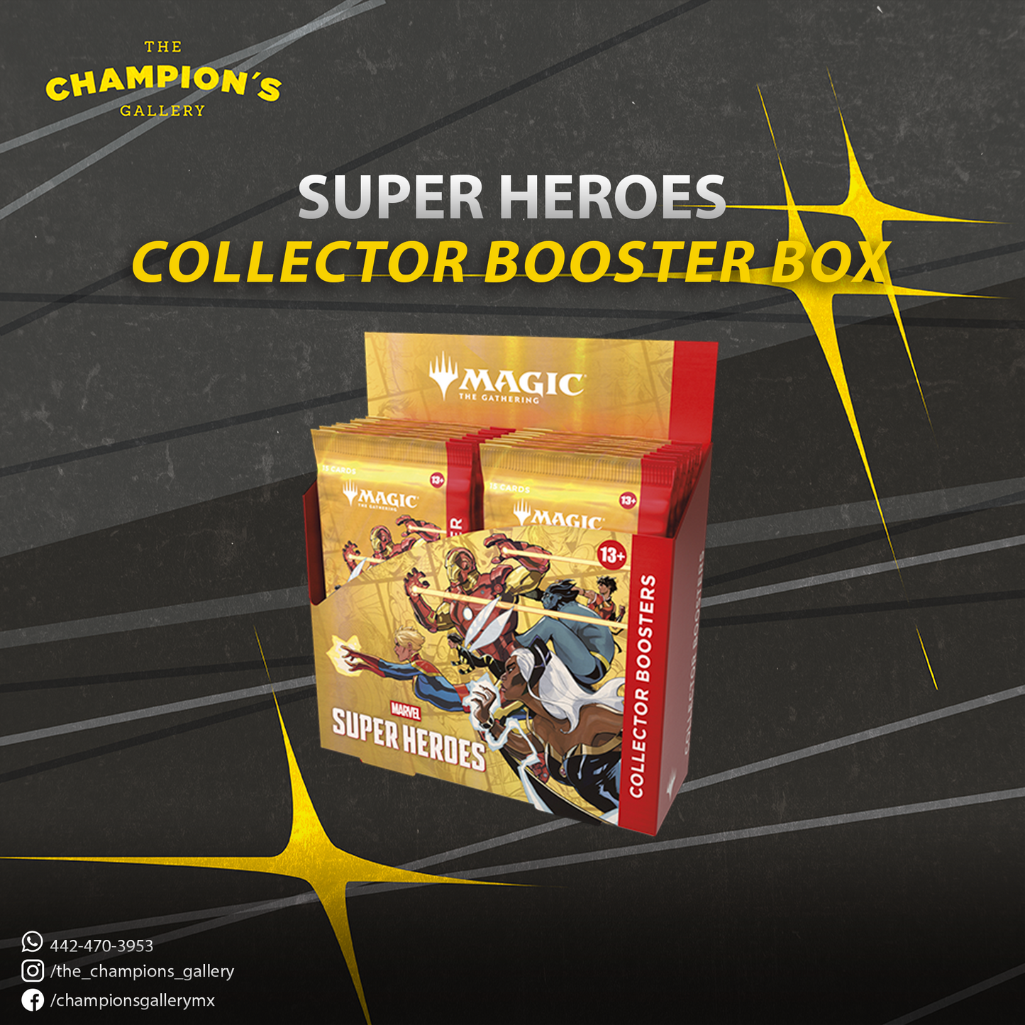 MTG: Marvel super heroes - Collector booster box