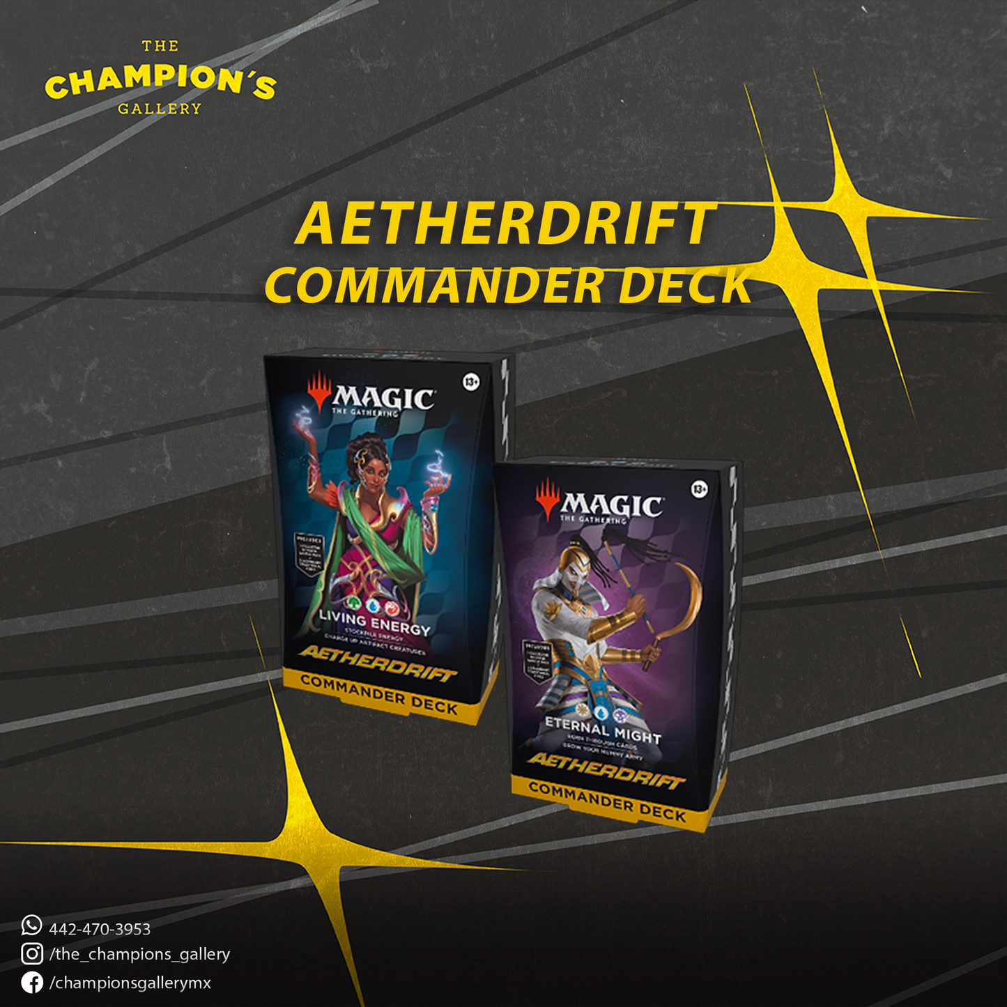Aetherdrift - Commander deck