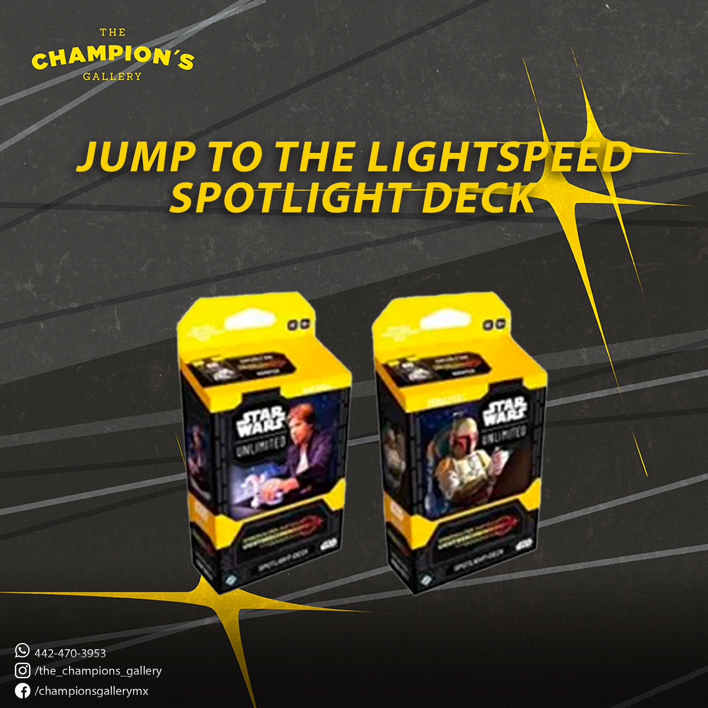 Jump to the lightspeed - spotlight deck