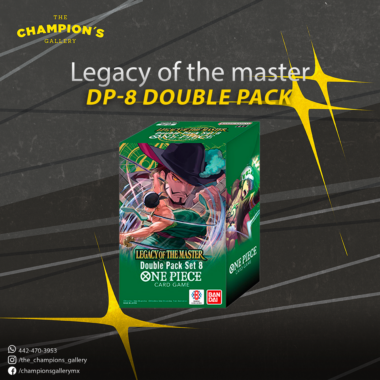 One piece - double pack 8