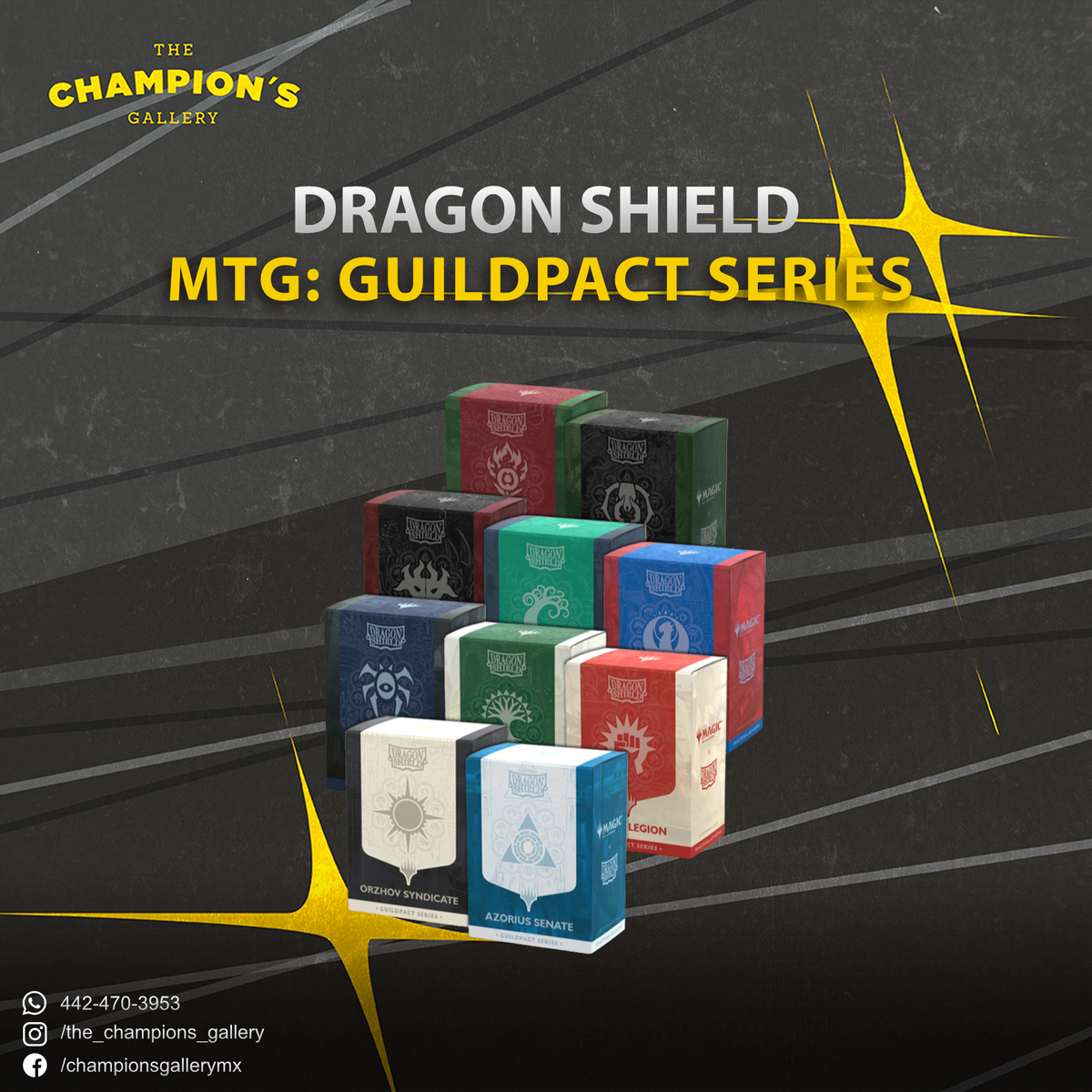 Dragon Shield - MTG Guildpact series - sleeves