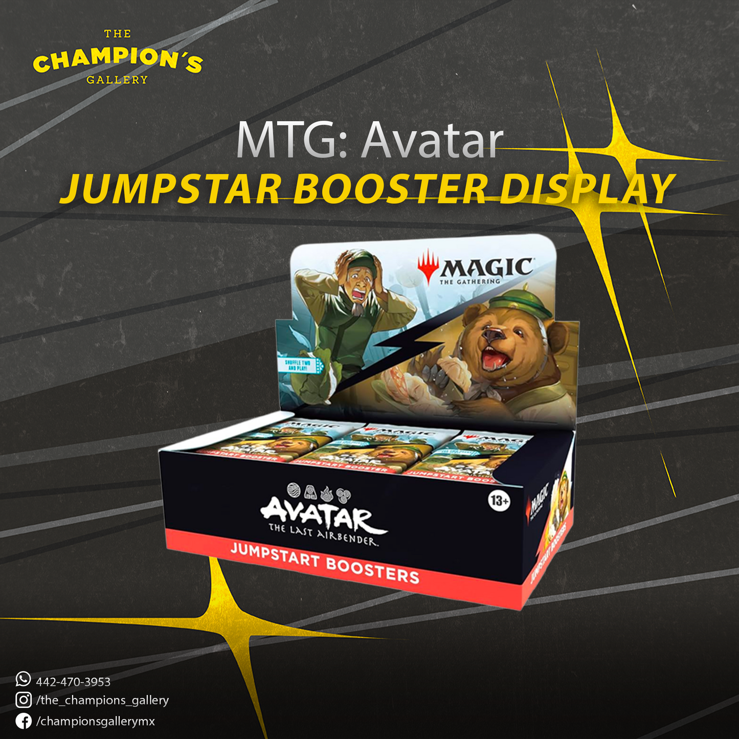 Avatar jumpstart - sobre suelto