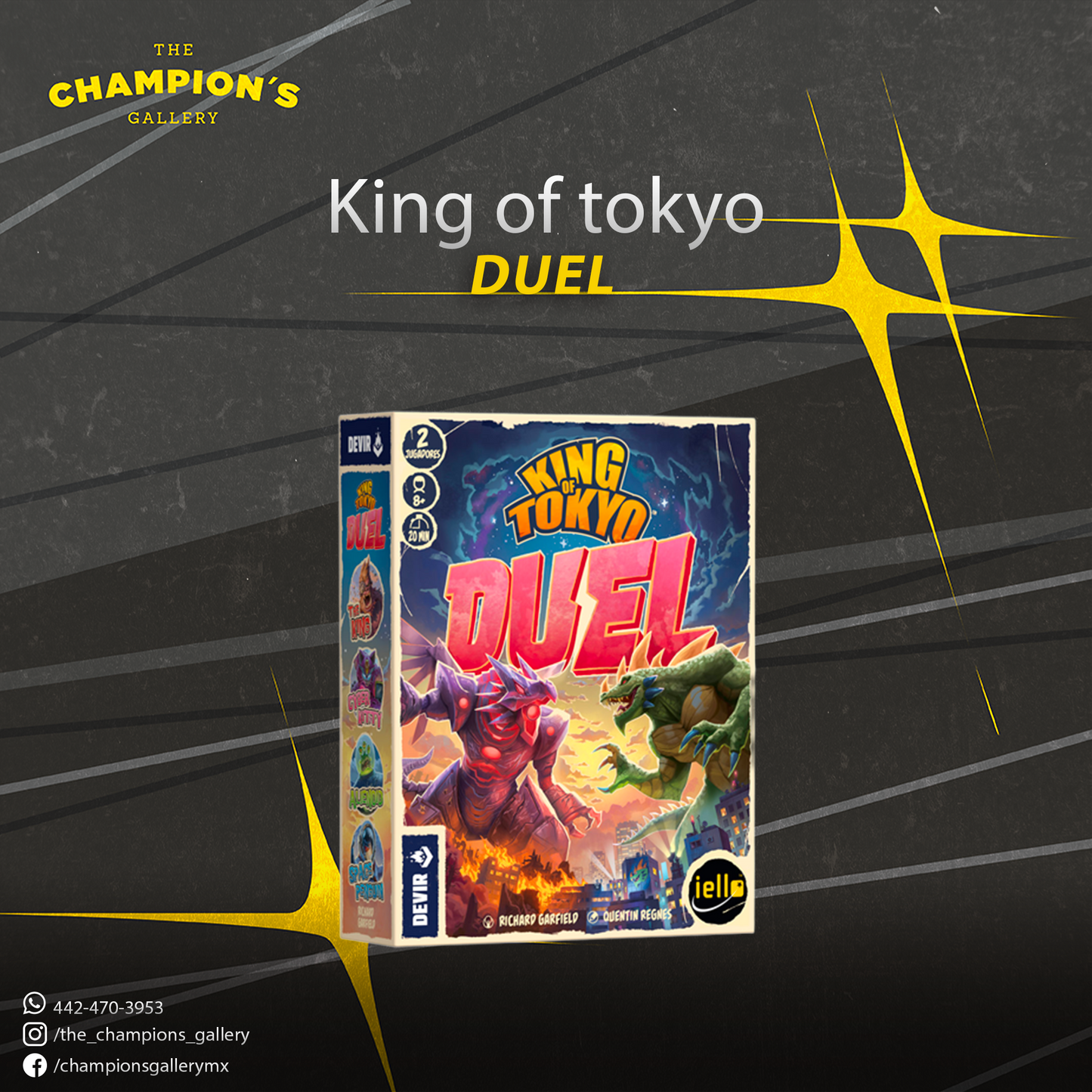 King of tokyo - Duel (español)