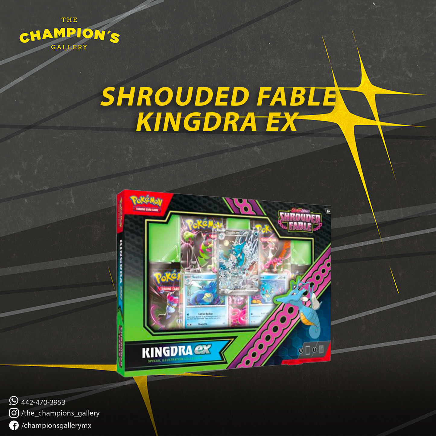 Kingdra ex - Special illustration box