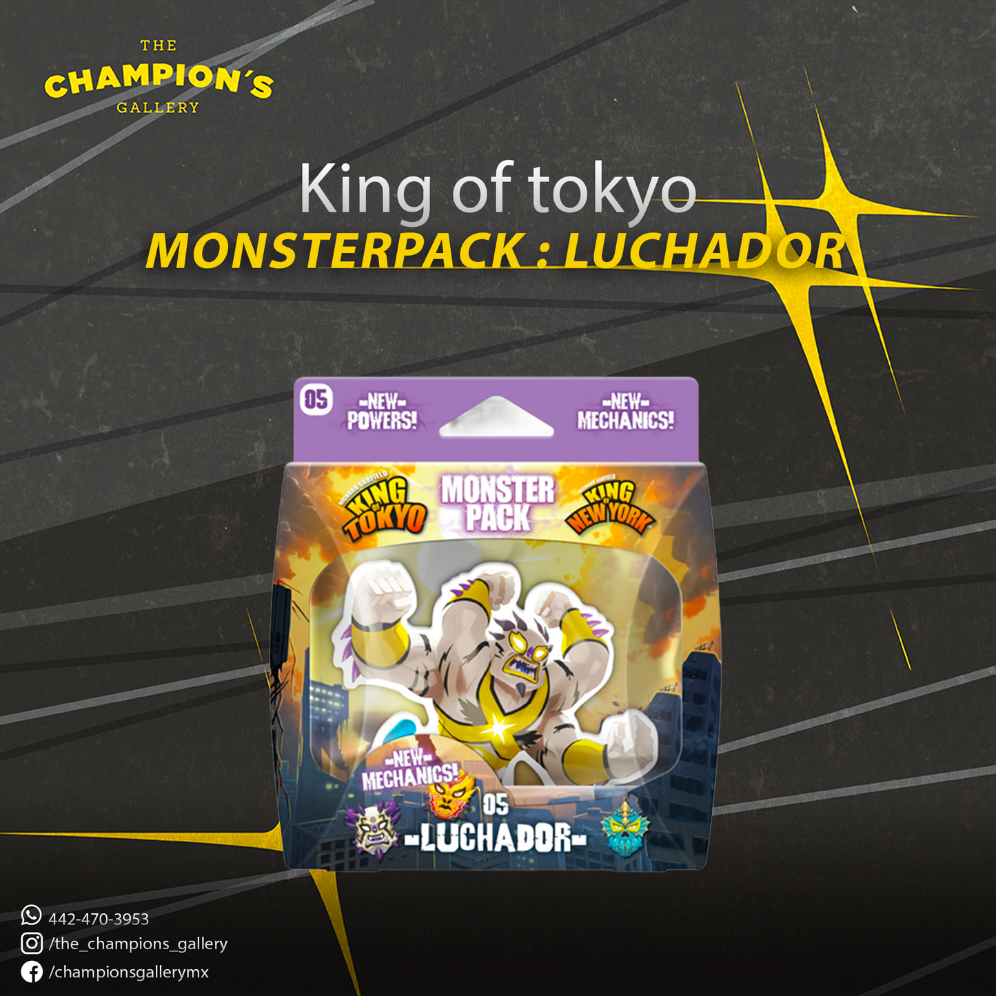 King of tokyo - monster pack: luchador