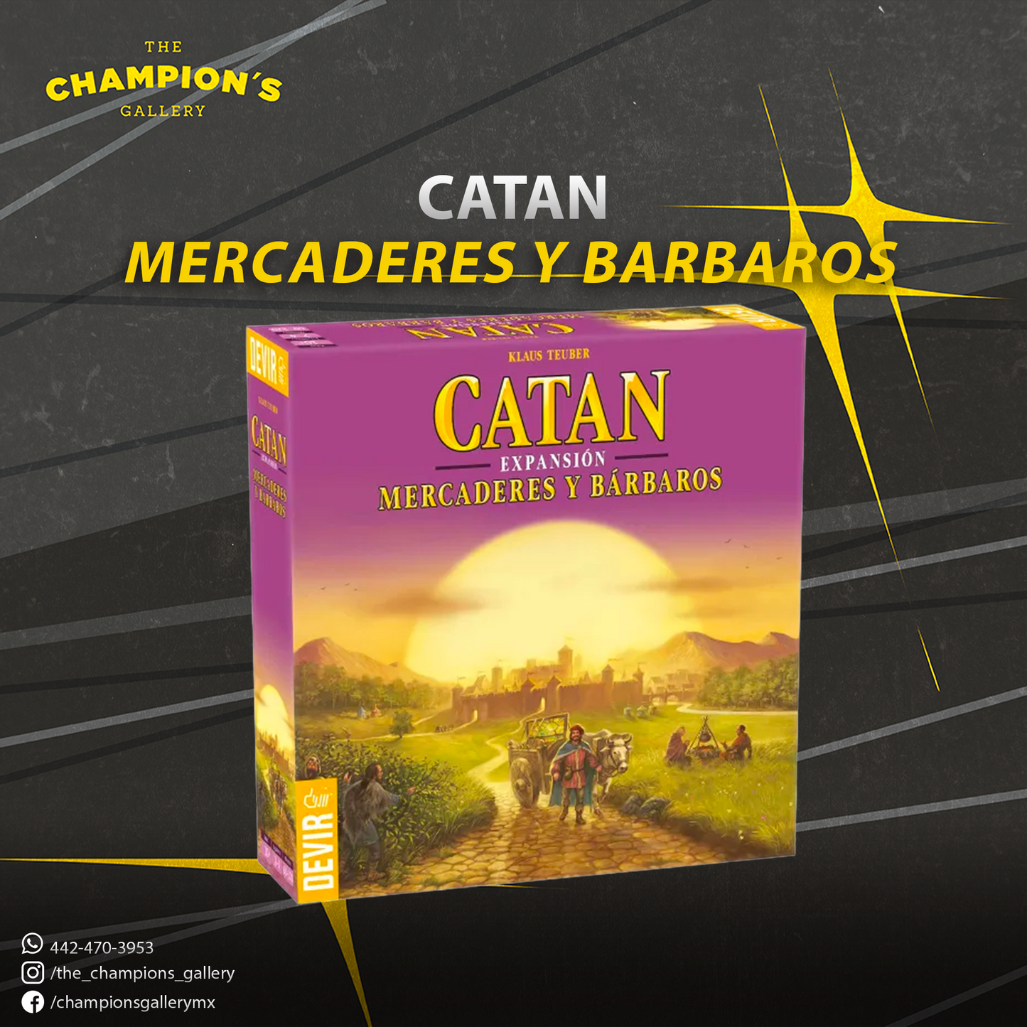 Catan - Mercaderes y barbaros - español