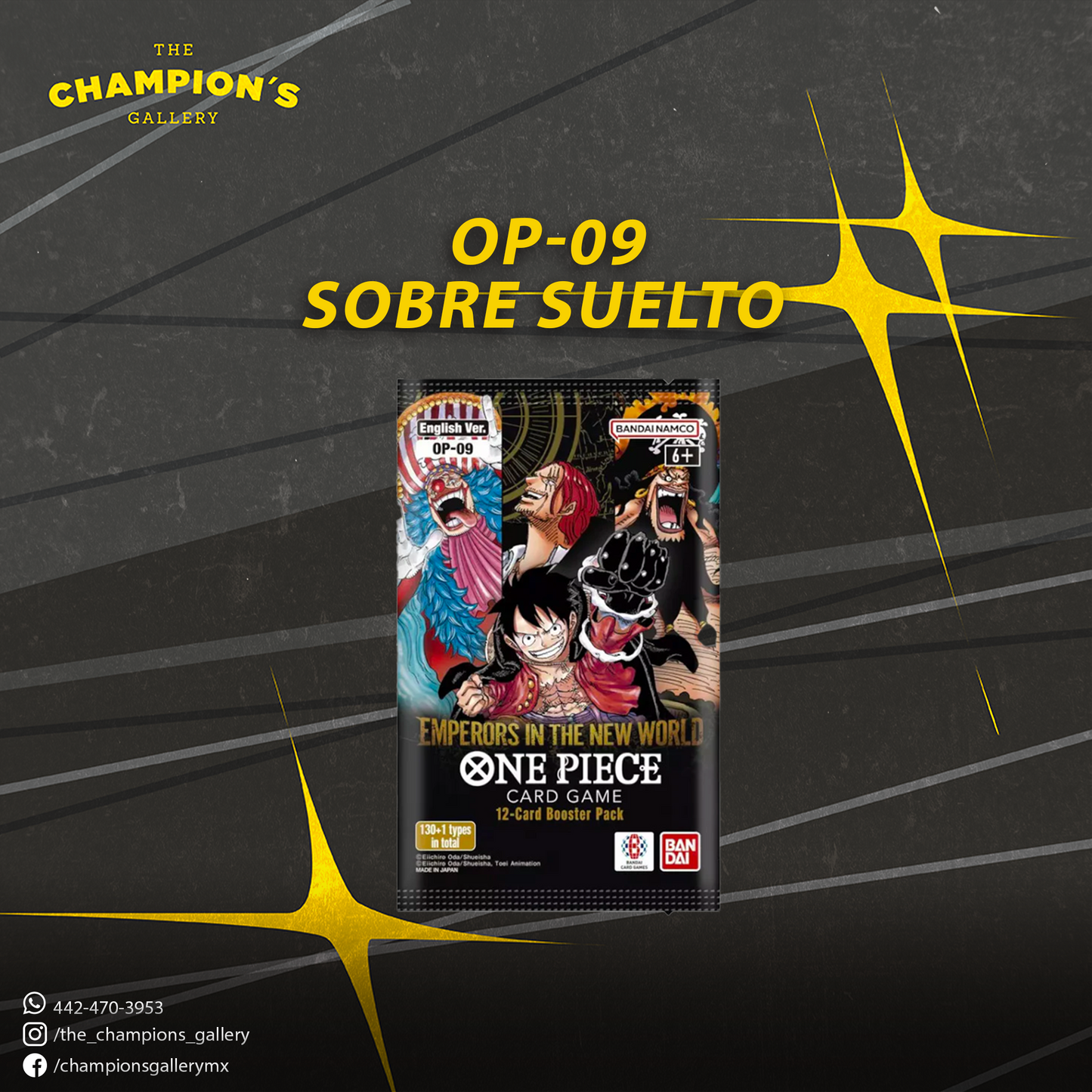 The Four Emperors - OP09 -Sobre suelto