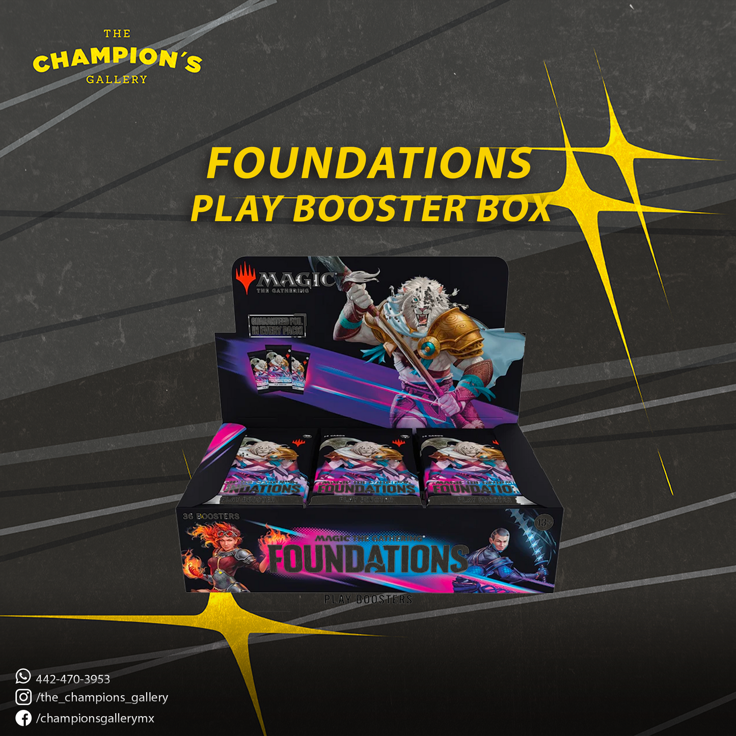 Foundations - Play Booster box (español)