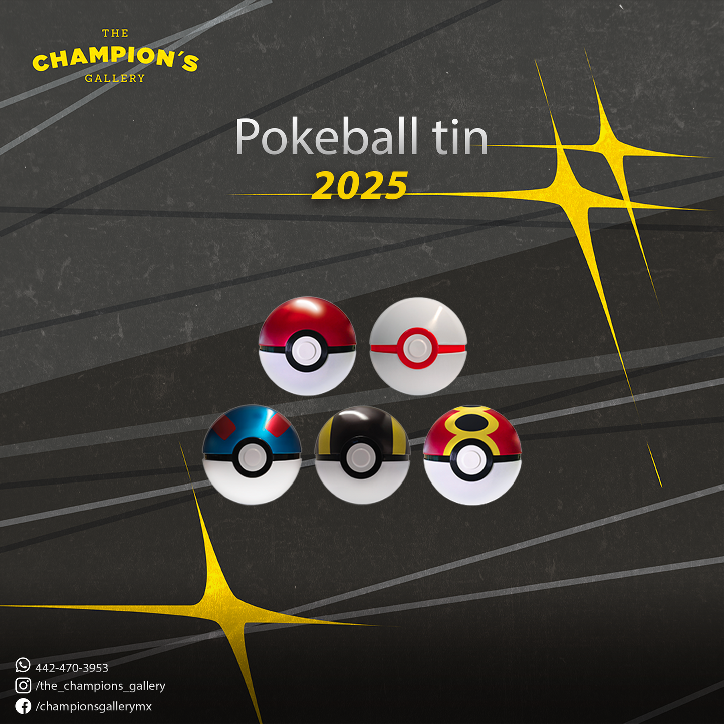 Poke ball tin - 2025