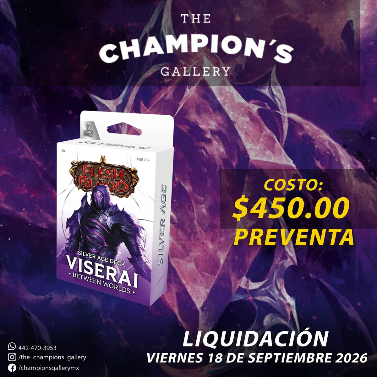 Preventa - Silver Age VISERAI