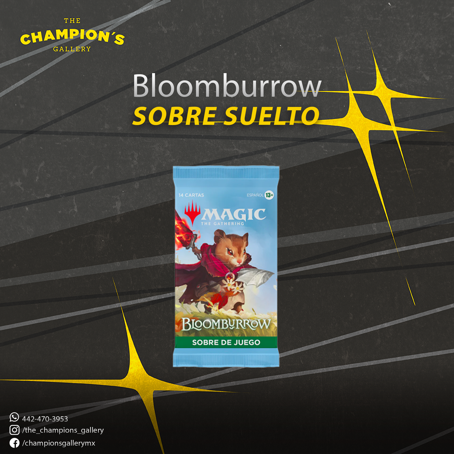 Magic bloomburrow - sobre suelto (español)