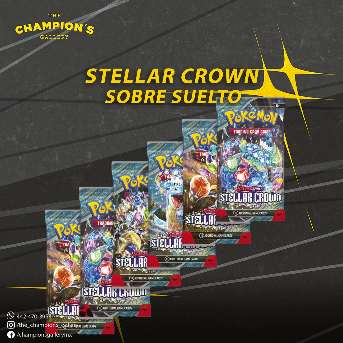 Stellar crown - Booster (sobre suelto)