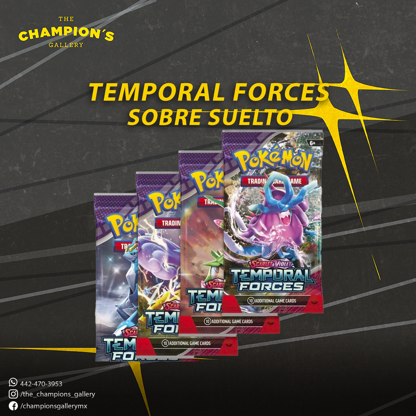 Temporal forces - Booster (sobre suelto)