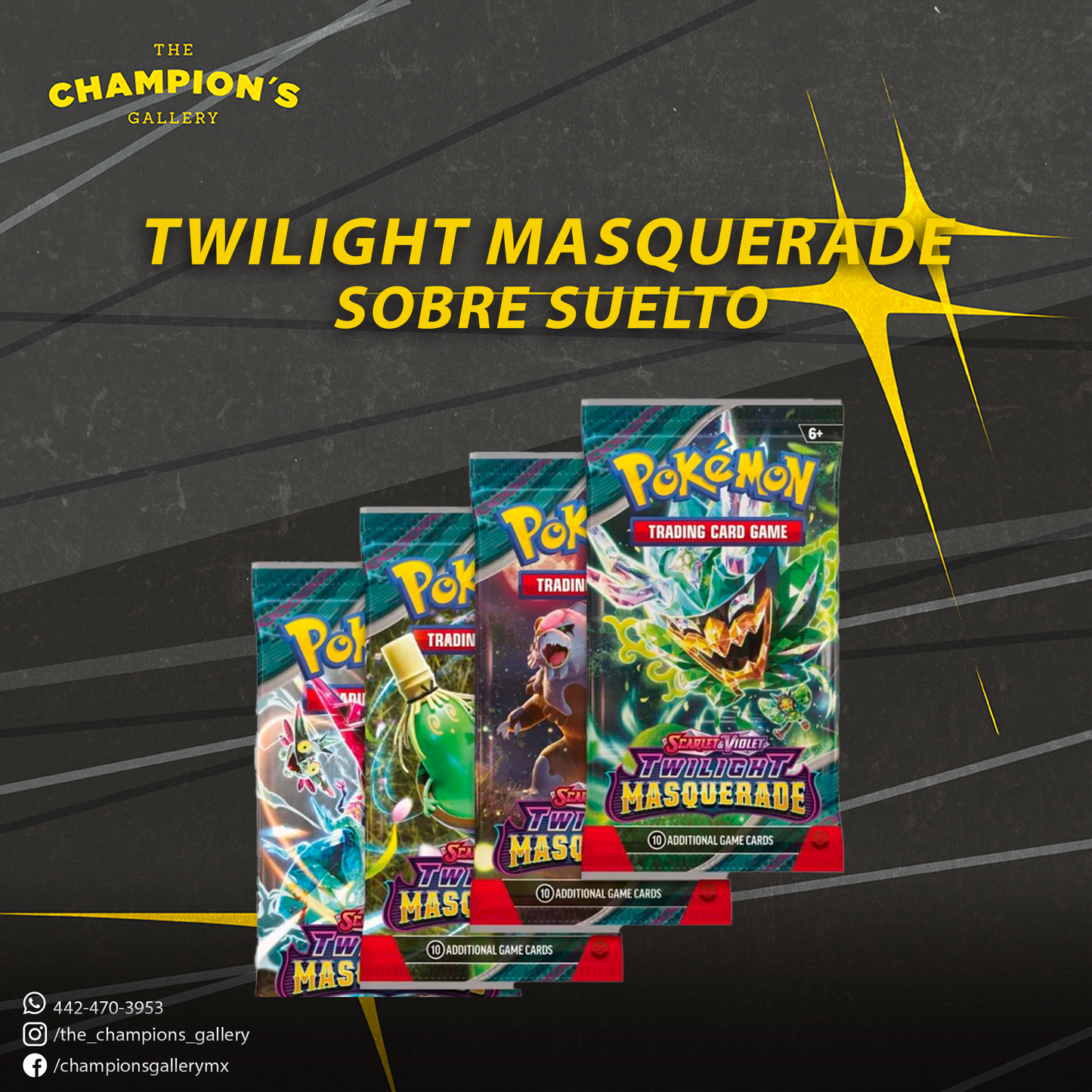 Twilight masquerade - Booster (sobre suelto)