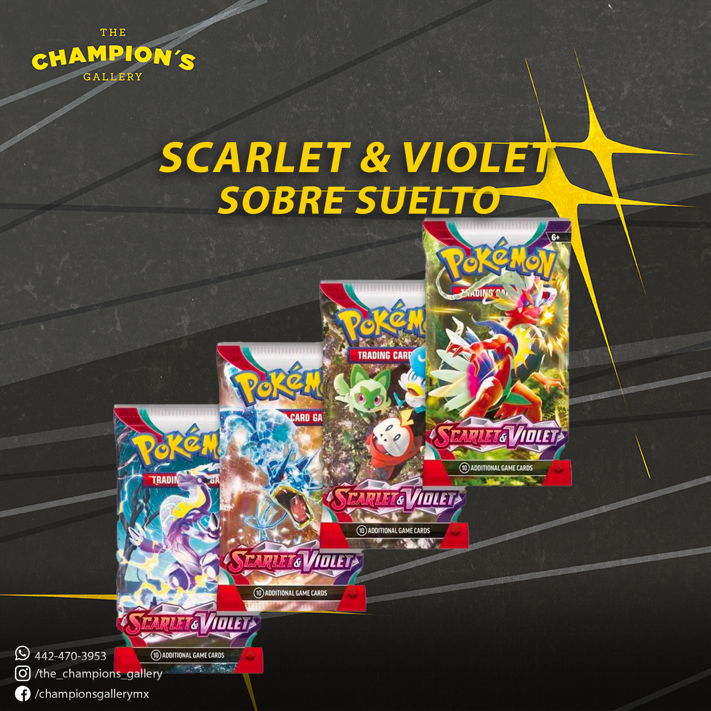 Scarlet & violet - Booster (sobre suelto)