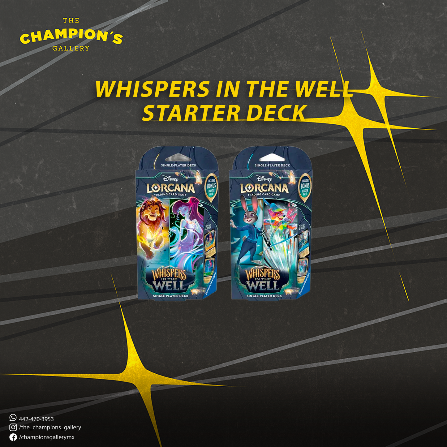 Whispers in the well - Starter deck