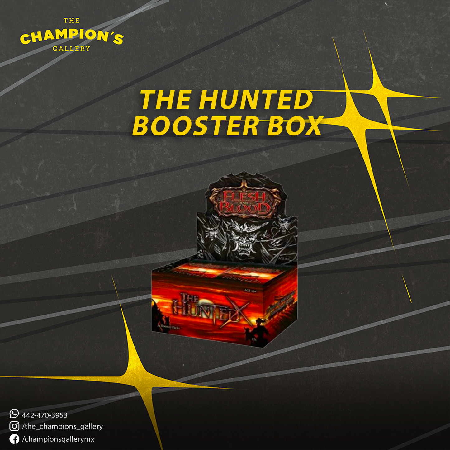 Booster box - The hunted