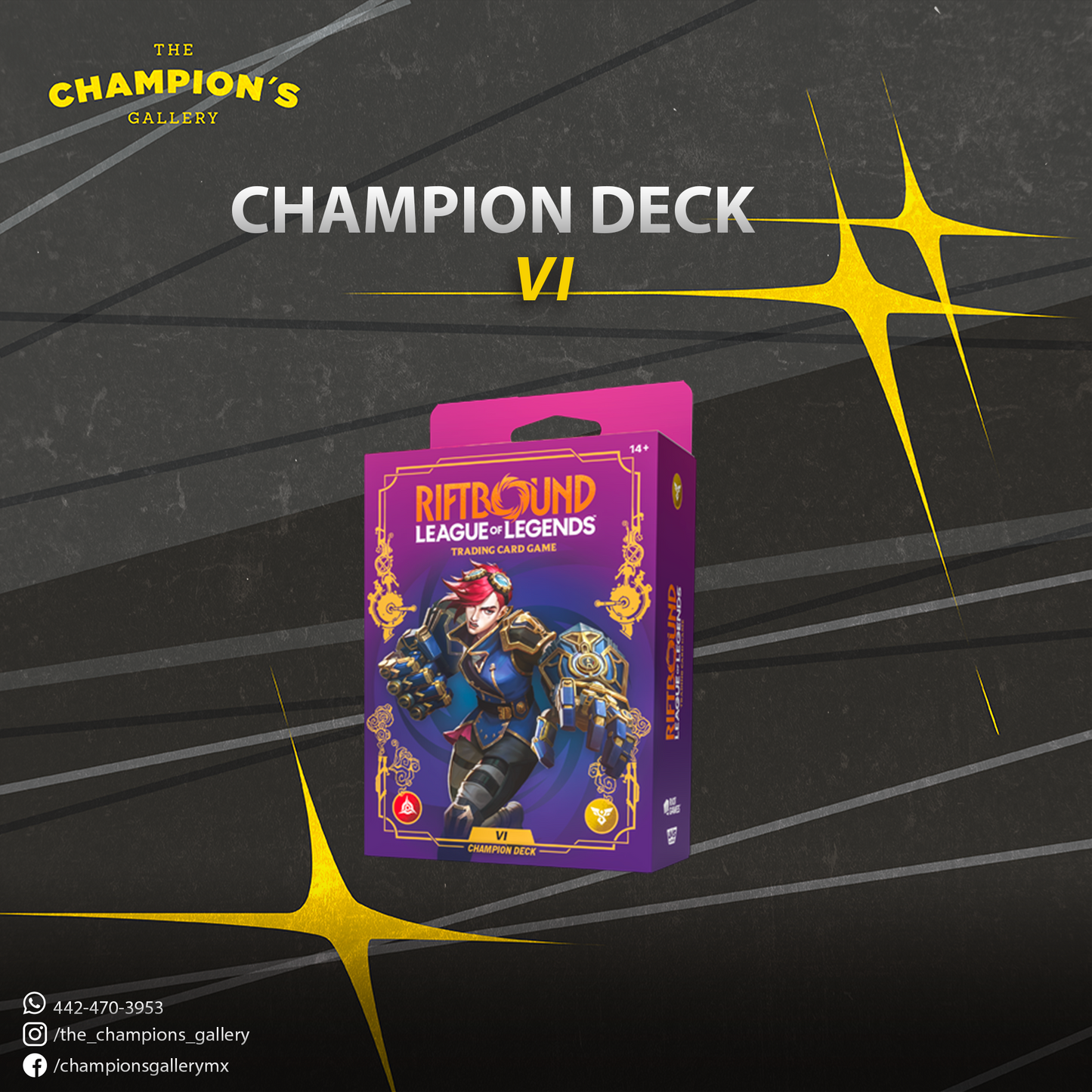 Rifbound champion Deck - Vi