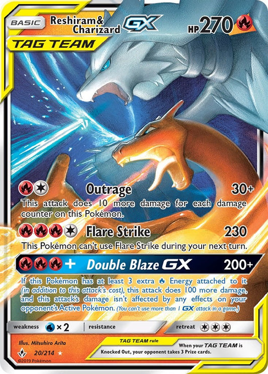 Reshiram & Charizard GX [SM10 - 020]