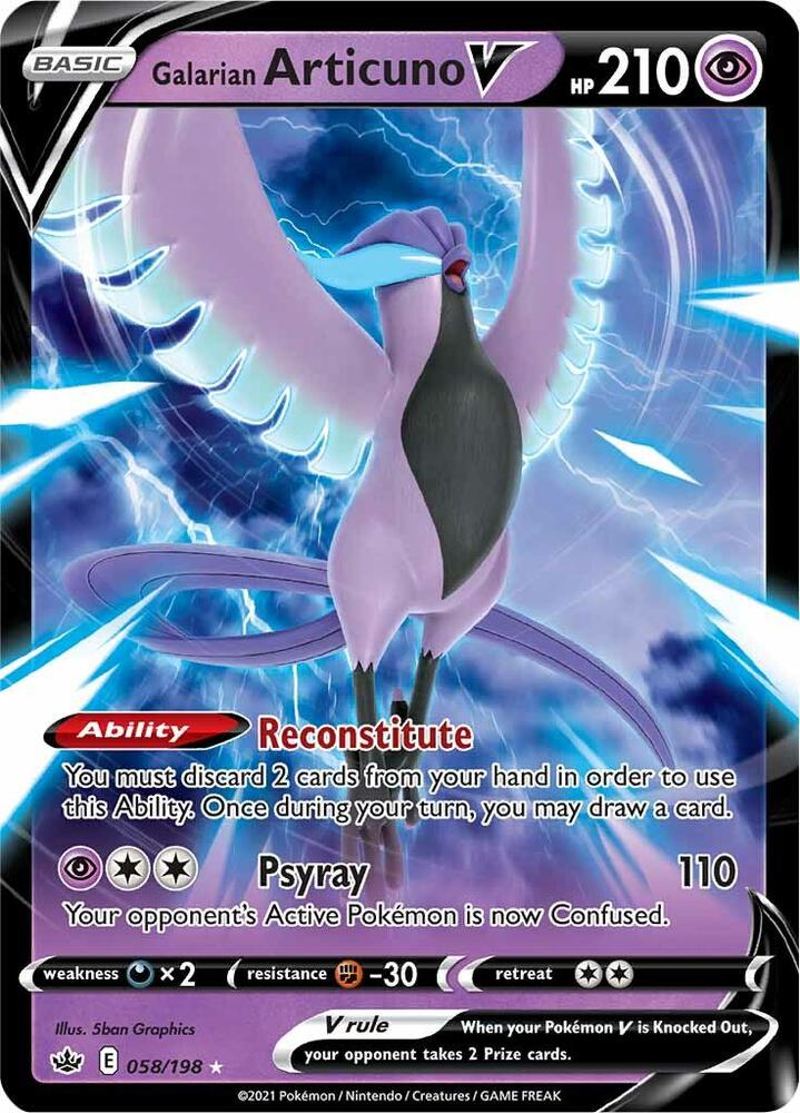 Galarian Articuno V [058/198]