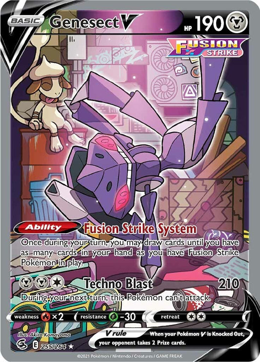 Genesect V (Alternate Full Art) [SWSH08 - 255]