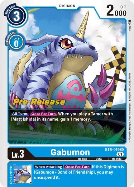 Gabumon [BT6-019]