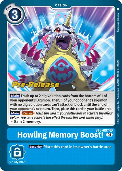 Howling Memory Boost! [BT6-097]